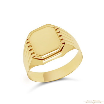 Arany Pecsétgyűrű (méret:74) AU 96996