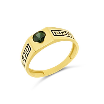 Arany Pecsétgyűrű (méret:65) AU 97500