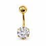 14 K Sárga Arany Köldök Piercing AU 100275