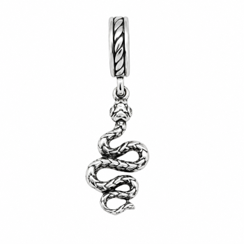 EZÜST KÍGYÓ CHARM