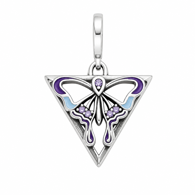 EZÜST PILLANGÓ CHARM EE 0069