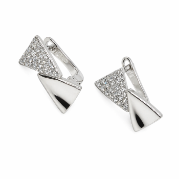 Ezüst Francia Kapcsos Fülbevaló AD 150539