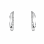 Ezüst Francia Kapcsos Fülbevaló AT 147622