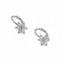 Ezüst Hagyományos Kapcsos Fülbevaló AD 153149