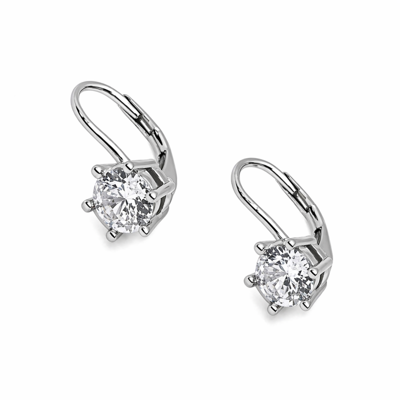 Ezüst Hagyományos Kapcsos Fülbevaló AD 147330