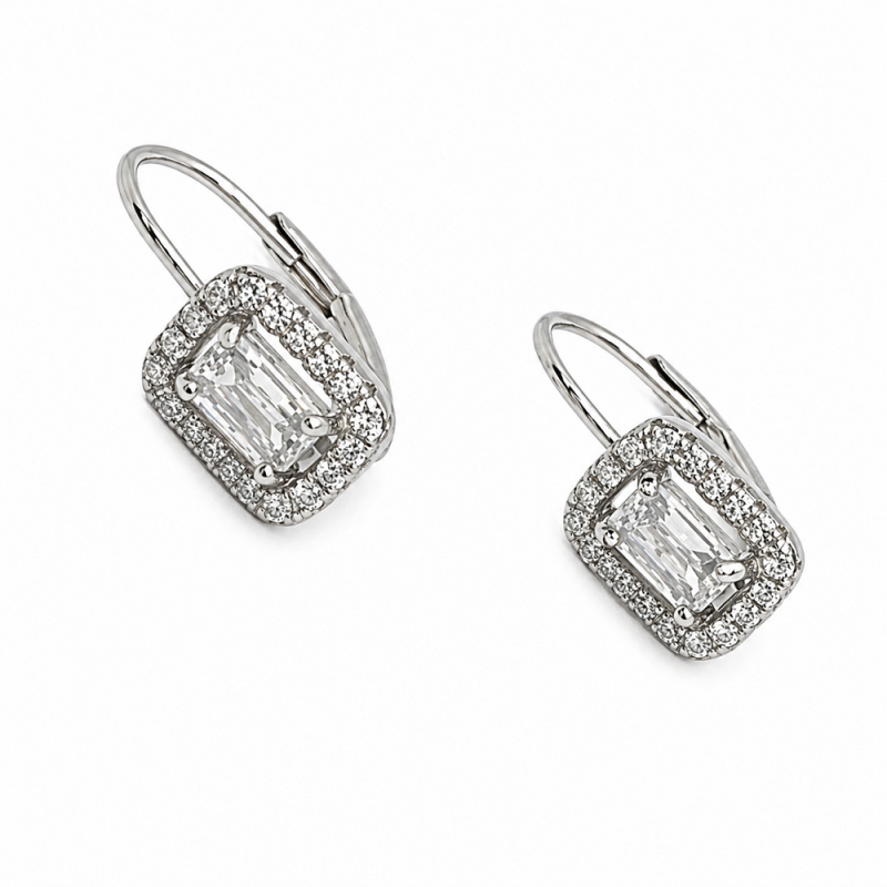 Ezüst Hagyományos Kapcsos Fülbevaló AD 153154