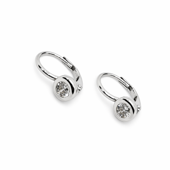 Ezüst Hagyományos Kapcsos Fülbevaló AGM 152744