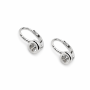 Ezüst Hagyományos Kapcsos Fülbevaló AGM 152744