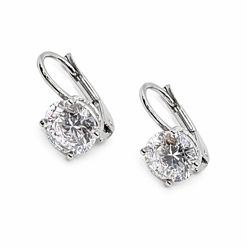 Ezüst Hagyományos Kapcsos Fülbevaló AGM 152748