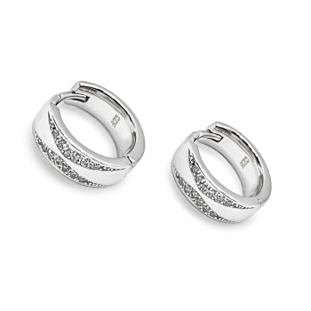 Ezüst Karika Fülbevaló AD 150513