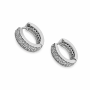 Ezüst Karika Fülbevaló RS 92218