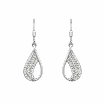 Ezüst Lógós Fülbevaló AD 145427