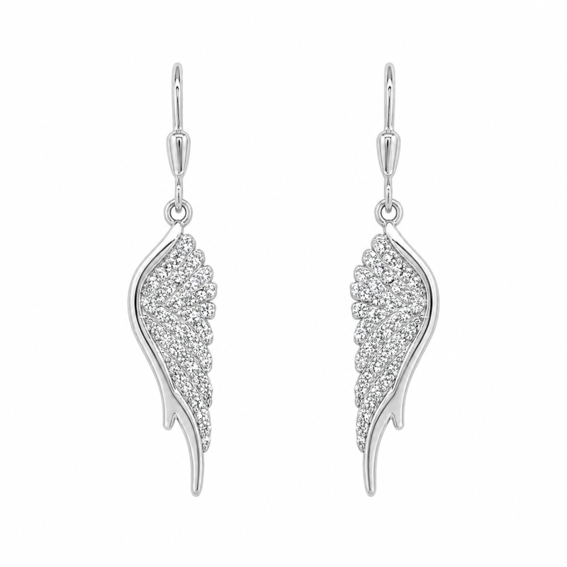 Ezüst Lógós Fülbevaló AD 145429