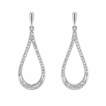 Ezüst Lógós Fülbevaló AD 146241