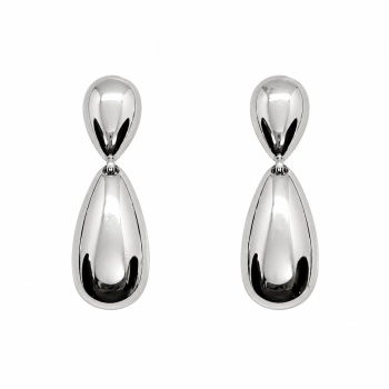 Ezüst Lógós Fülbevaló AT 149622