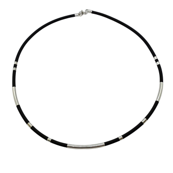 Ezüst-Kaucsuk (méret:45) Lánc LD 152479