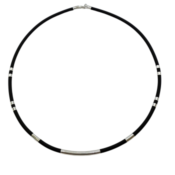 Ezüst-Kaucsuk (méret:45) Lánc LD 152480