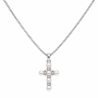 Ezüst Lánc Kereszt Medállal (méret:40-42) AD 156786