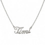 Ezüst Lánc Timi Névvel (méret:43-46) AD 156505
