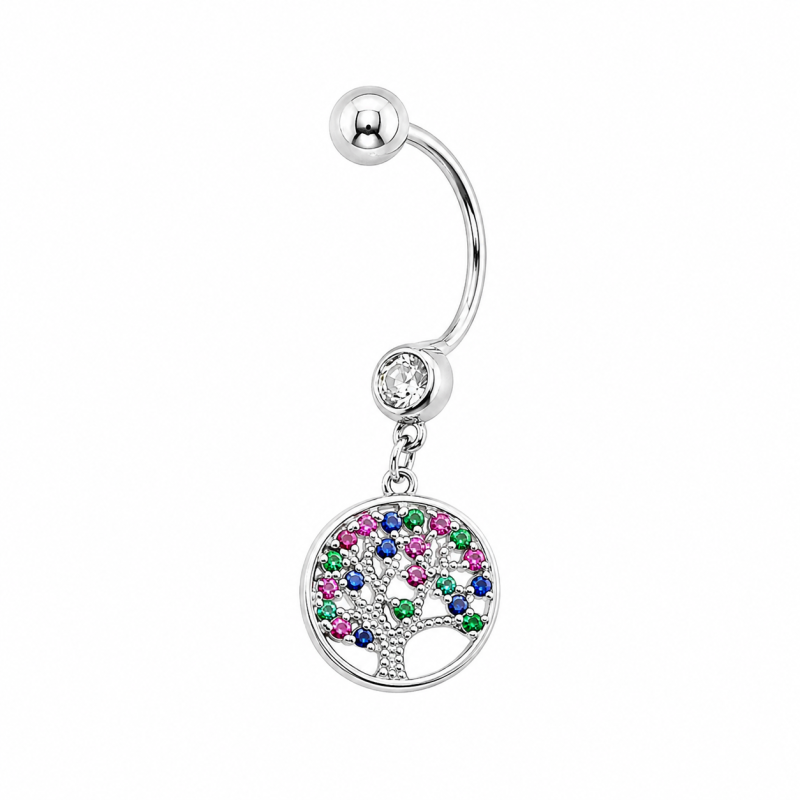 Ezüst Köldök Piercing EE 134729