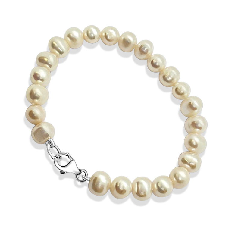 Tenyésztett Gyöngy Karlánc (méret:18) MR 152558