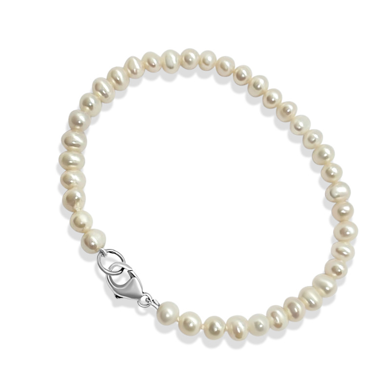 Tenyésztett Gyöngy Karlánc (méret:18) MR 152489