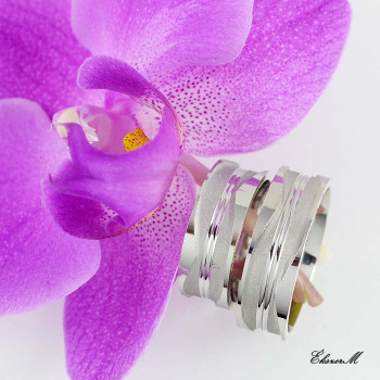 Ezüst Karikagyűrű E4